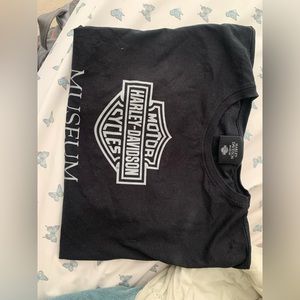 Black Harley Davidson t shirt